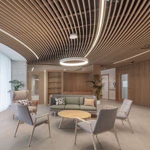 faux-plafond en bambou