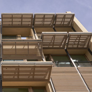 brise-soleil en bois