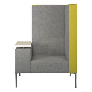 banquette modulable / contemporaine / en tissu / professionnelle