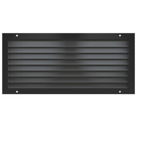 grille de transfert de porte / pour cloison / en aluminium anodisé