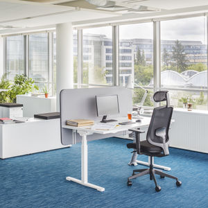 bureau pour open space / en mélaminé / contemporain / pour bureau