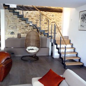 escalier quart tournant
