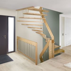 escalier suspendu
