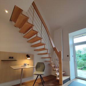 escalier droit