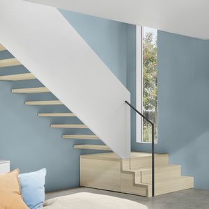 escalier demi-tournant