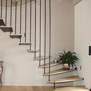 escalier droit