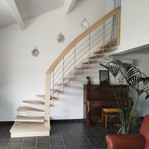 escalier droit