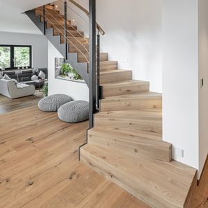 escalier quart tournant