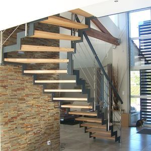 escalier quart tournant
