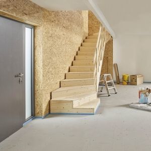 escalier droit
