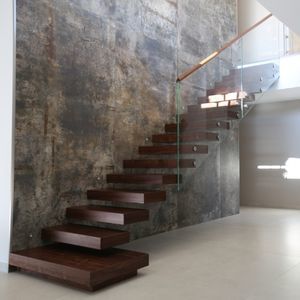 escalier droit