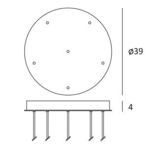 système de fixation pour luminaire