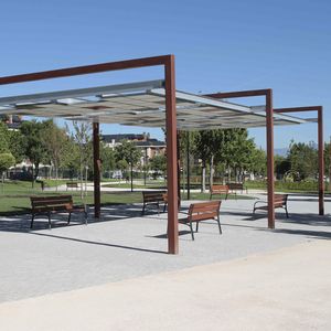pergola montée en surface 1