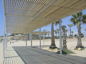 pergola montée en surface 1