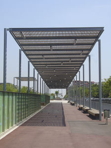 pergola montée en surface 1