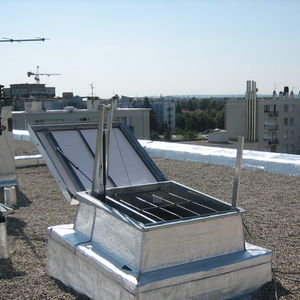 trappe de désenfumage aluminium