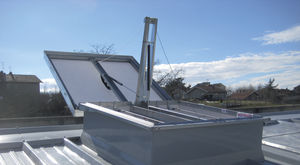 trappe de désenfumage aluminium