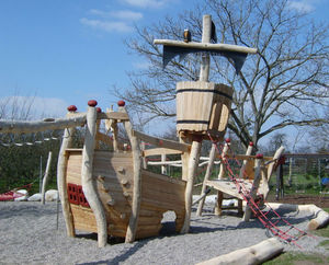 structure de jeu pour aire de jeux 1