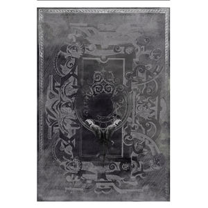 tapis contemporain / à motif / en laine / rectangulaire