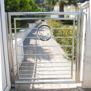 portillon en acier inox 1