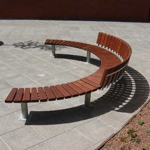 banc public contemporain