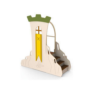 structure de jeu pour aire de jeux / pour collectivité / en bois / laminé