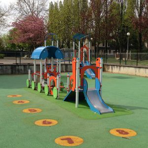 structure de jeu pour aire de jeux