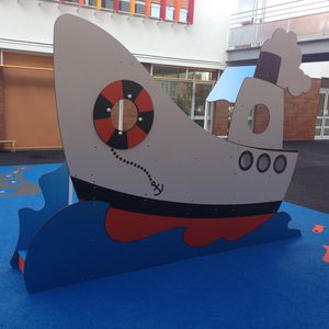 structure de jeu pour aire de jeux