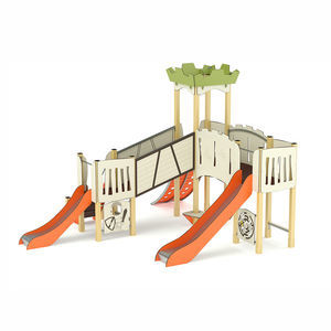 structure de jeu pour aire de jeux