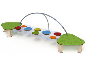 parcours d'obstacles pour aire de jeux