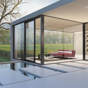 système coulissant en aluminium