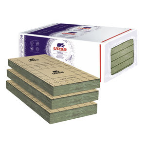 isolant thermo-acoustique / en laine de verre / pour mur / pour intérieur