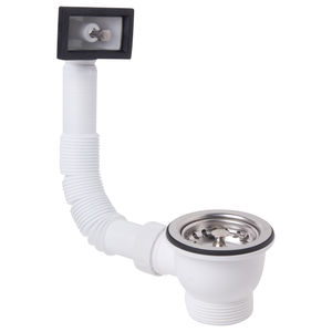 vidage lavabo avec trop plein