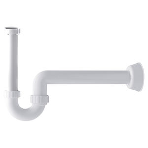 siphon de lavabo en plastique
