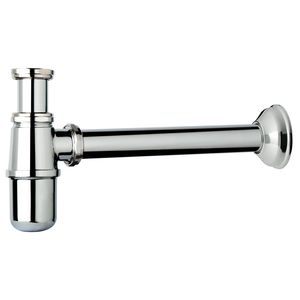 siphon de lavabo en laiton
