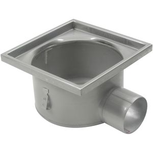 siphon de sol en acier inox
