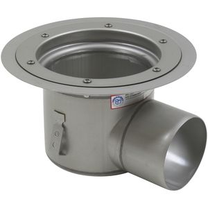 siphon de sol en acier inox