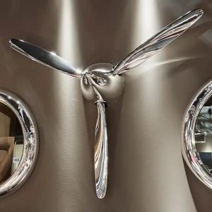 sculpture en pièces d'avion