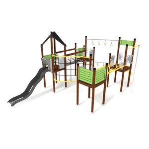 structure de jeu pour aire de jeux
