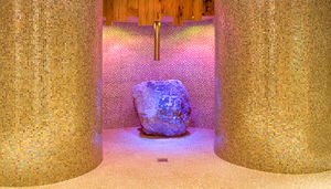 fontaine à glace pour centre de spa