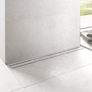 caniveau de douche en acier inoxydable