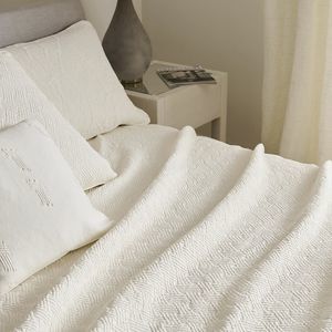 couvre-lit en tissu