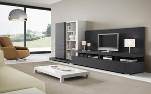 ensemble TV mural contemporain 1