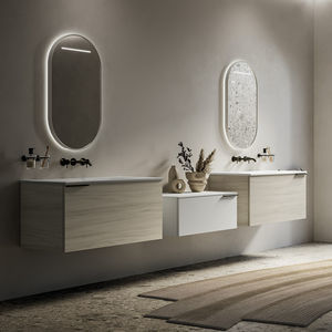 meuble vasque double