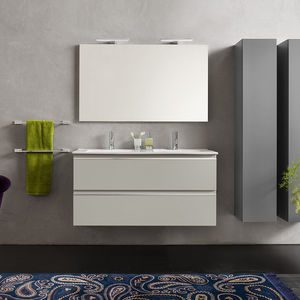 meuble vasque double