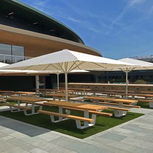 table de pique-nique contemporaine