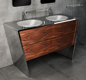 meuble vasque double