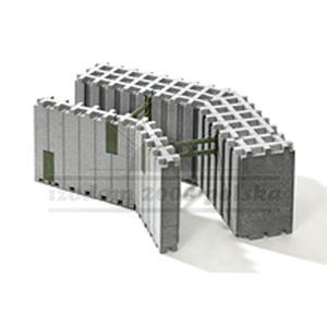 bloc de coffrage en polystyrène expansé PSE 1