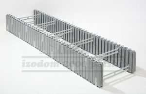 bloc de coffrage en polystyrène expansé PSE 1