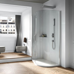 cabine de douche en verre